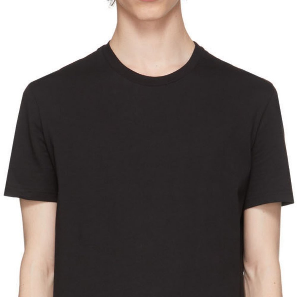 DSQUARED2 Black Round Neck T-Shirt - Sz L